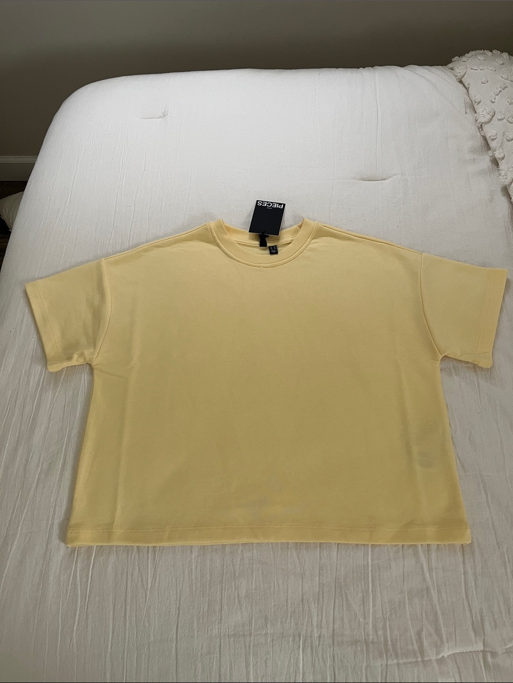Butter Yellow Boxy T-Shirt